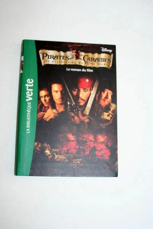 Pirates des Caraïbes, La Malédiction du Black Pearl, Bibliothèque verte